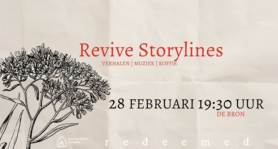 Revive Storylines met Redeemed – 28 februari 2020